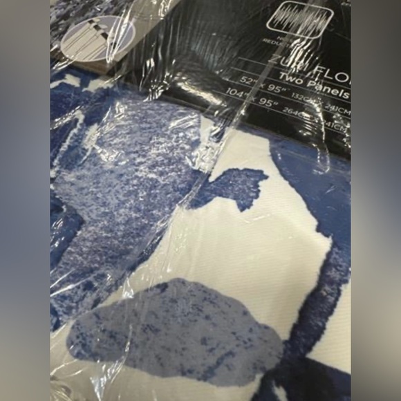 The Curated Nomad Luminet Flora Room Darkening Window Curtain Panel Pair 52X95 - Picture 8 of 8